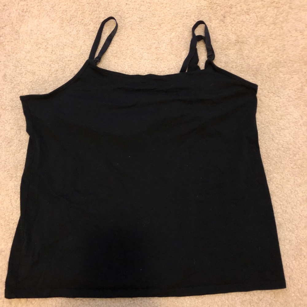 Plus size nursing tank